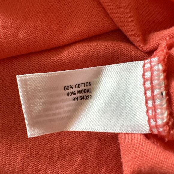Cotton Tie Dress Spaghetti Strap Salmon Casual Women’s Size S by Old Navy Fresh - Picture 8 of 8